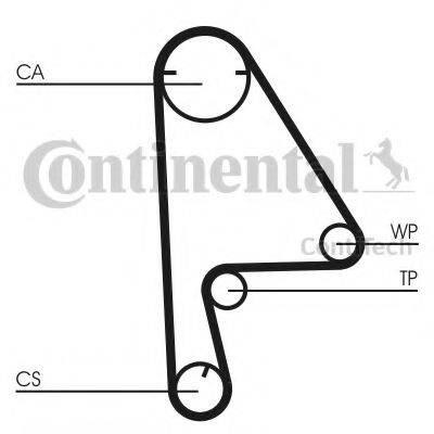 Ремінь ГРМ CONTITECH CT1082