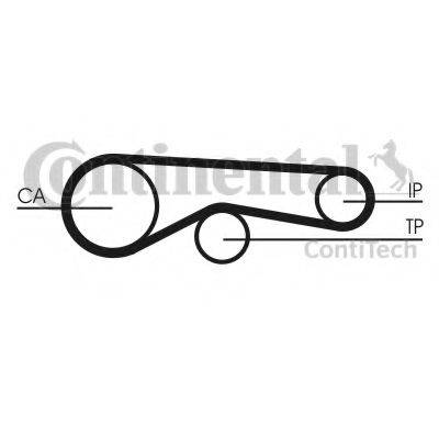 Комплект ременя ГРМ CONTITECH CT1118K1