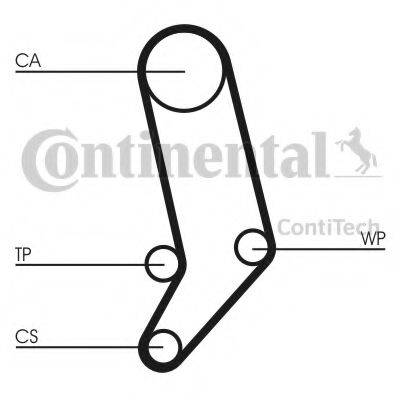 Ремінь ГРМ CONTITECH CT939