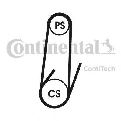 Полікліновий ремінь CONTITECH 4PK711 ELAST