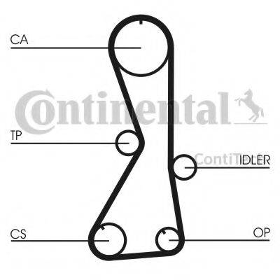 Ремінь ГРМ CONTITECH CT1016