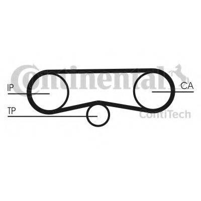 Ремінь ГРМ CONTITECH CT1018