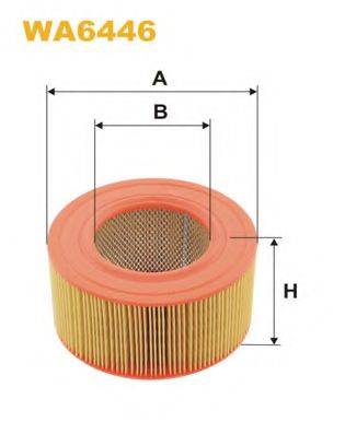 Повітряний фільтр WIX FILTERS WA6446