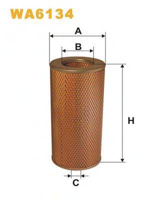 Повітряний фільтр WIX FILTERS WA6134