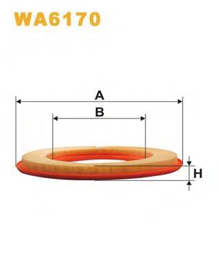 Повітряний фільтр WIX FILTERS WA6170