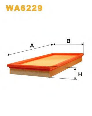Повітряний фільтр WIX FILTERS WA6229