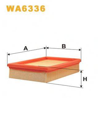 Повітряний фільтр WIX FILTERS WA6336