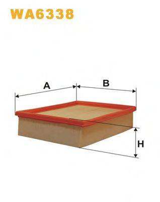 Повітряний фільтр WIX FILTERS WA6338