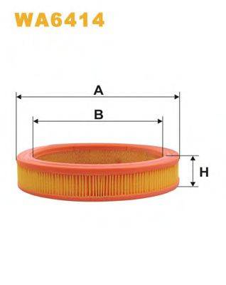 Повітряний фільтр WIX FILTERS WA6414