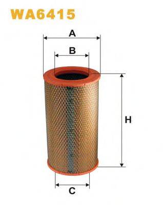 Повітряний фільтр WIX FILTERS WA6415