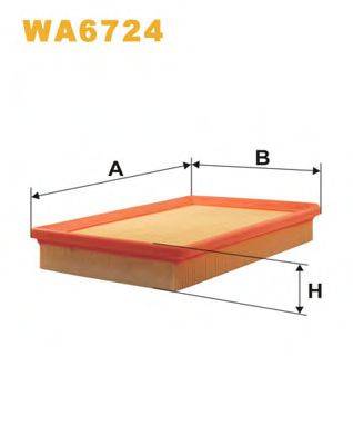 Повітряний фільтр WIX FILTERS WA6724