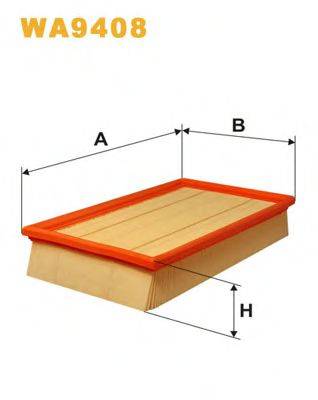 Повітряний фільтр WIX FILTERS WA9408