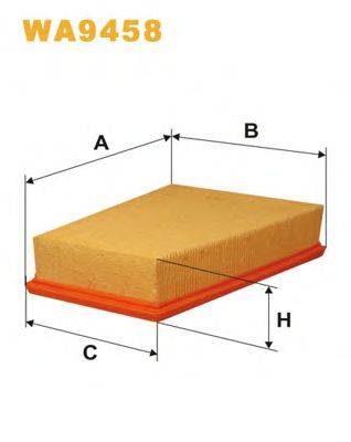 Повітряний фільтр WIX FILTERS WA9458