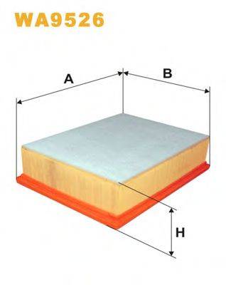 Повітряний фільтр WIX FILTERS WA9526