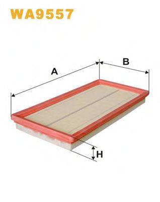 Повітряний фільтр WIX FILTERS WA9557
