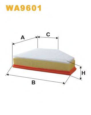 Повітряний фільтр WIX FILTERS WA9601