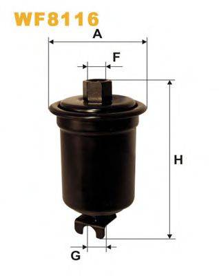 Паливний фільтр WIX FILTERS WF8116