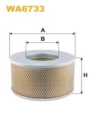 Повітряний фільтр WIX FILTERS WA6733