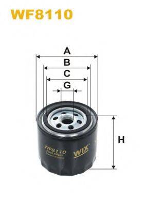 Паливний фільтр WIX FILTERS WF8110