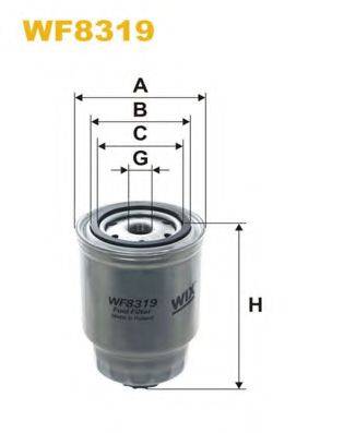 Паливний фільтр WIX FILTERS WF8319