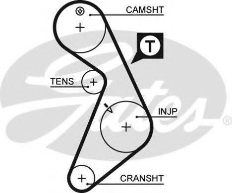 Ремінь ГРМ GATES 5395