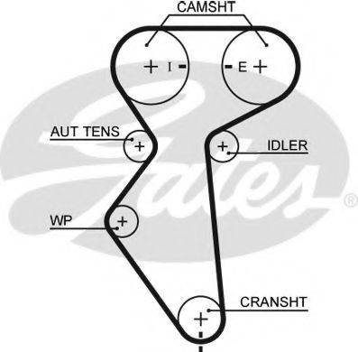 Ремінь ГРМ GATES 5419XS