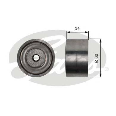 Паразитний / провідний ролик, полікліновий ремінь GATES T36480