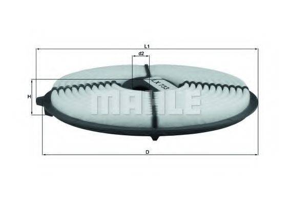 Повітряний фільтр KNECHT LX 733