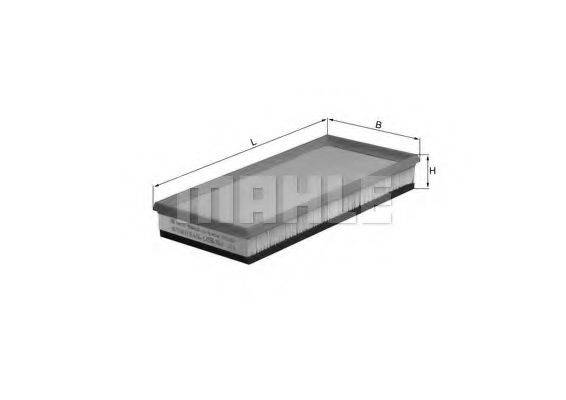 Повітряний фільтр KNECHT LX 596