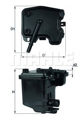 Паливний фільтр KNECHT KL 431D