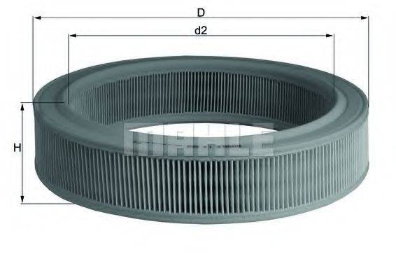 Повітряний фільтр KNECHT LX 568