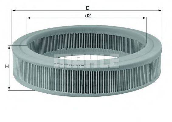 Повітряний фільтр KNECHT LX 108