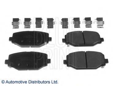 Комплект гальмівних колодок, дискове гальмо BLUE PRINT ADA104271