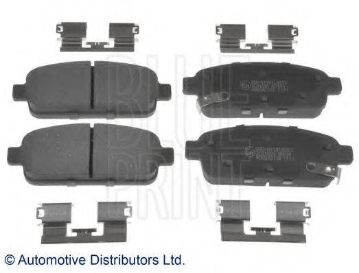 Комплект гальмівних колодок, дискове гальмо BLUE PRINT ADG042123