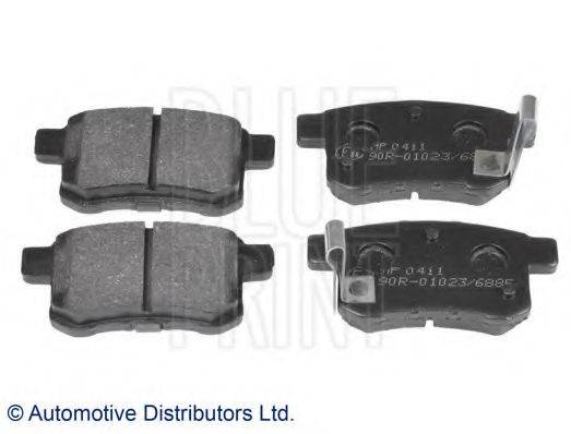 Комплект гальмівних колодок, дискове гальмо BLUE PRINT ADH24281