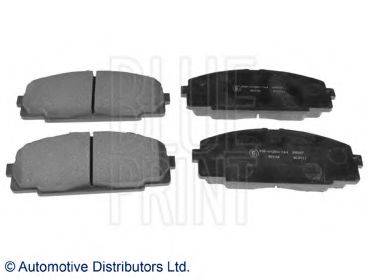 Комплект гальмівних колодок, дискове гальмо BLUE PRINT ADT342109