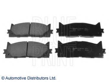 Комплект гальмівних колодок, дискове гальмо BLUE PRINT ADT342189