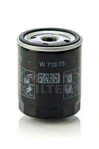 Масляний фільтр MANN-FILTER W 712/73