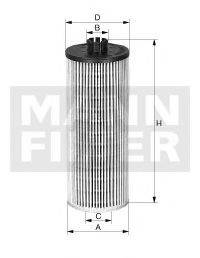 Масляний фільтр MANN-FILTER HU 6015 z KIT