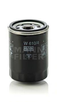 Масляний фільтр MANN-FILTER W 610/4