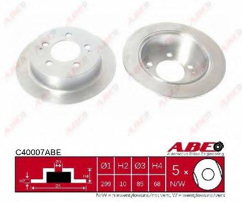 гальмівний диск ABE C40007ABE