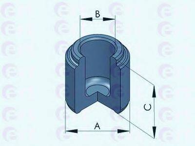 Поршень, корпус скоби гальма ERT 150790-C