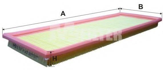 Повітряний фільтр MFILTER K 142