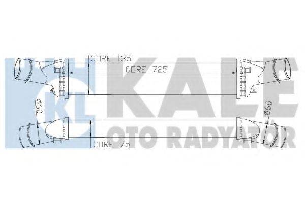 Інтеркулер KALE OTO RADYATOR 342400