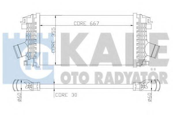 Інтеркулер KALE OTO RADYATOR 344900