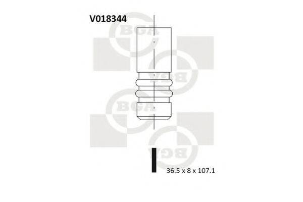 Впускний клапан BGA V018344