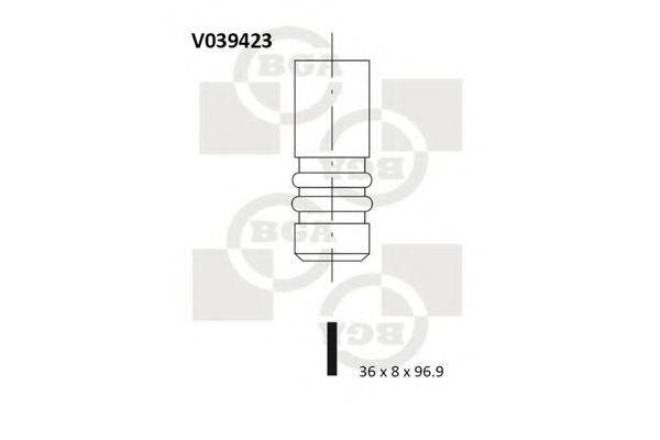 Впускний клапан BGA V039423