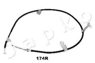 Трос, стоянкова гальмівна система JAPKO 131174R