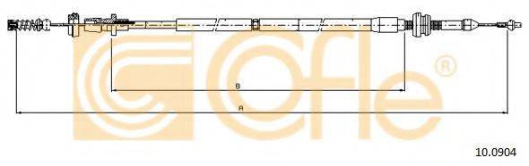 Тросик газу COFLE 10.0904