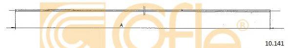 Тросик газу COFLE 10.141